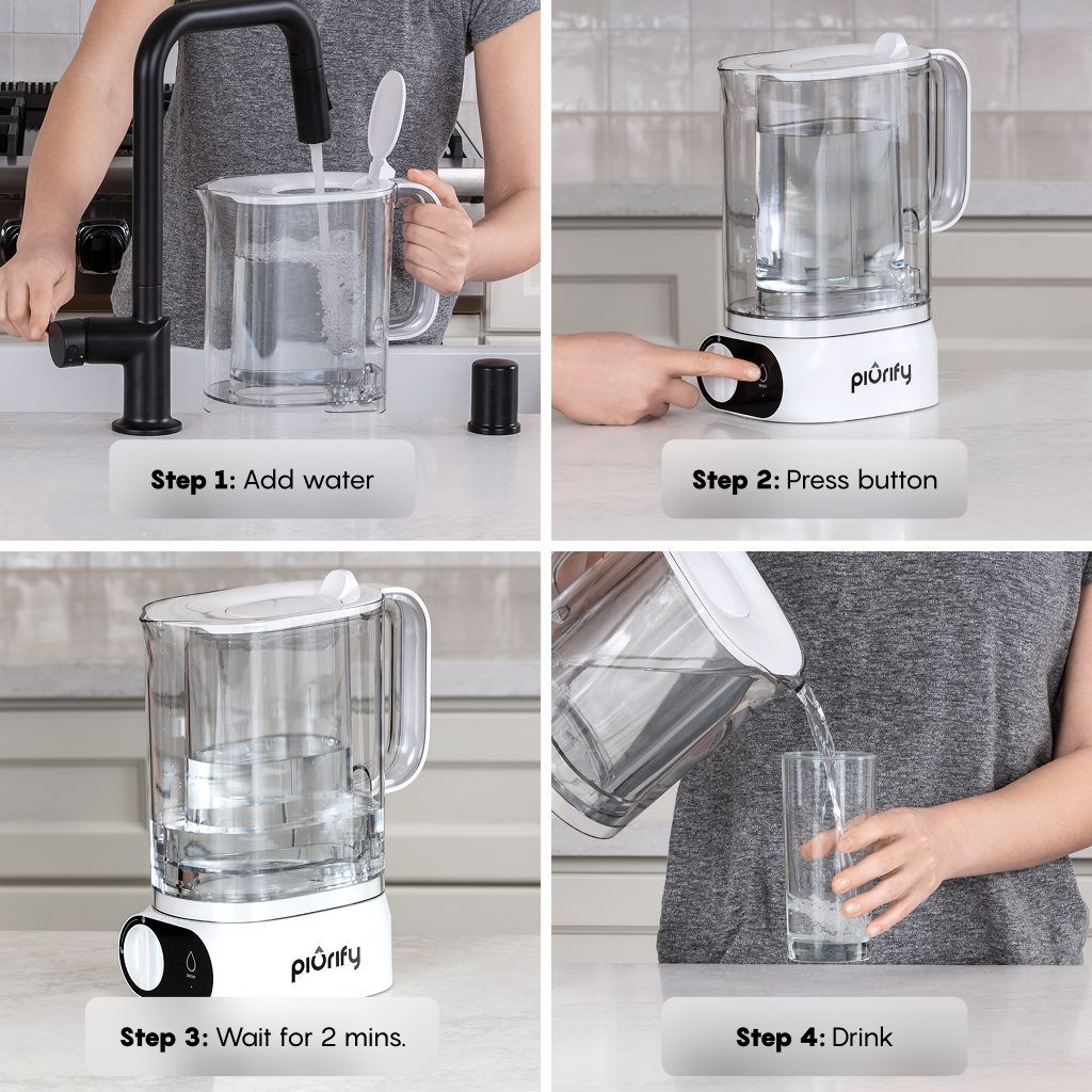 Alchemy® Electric Water Filter Pitcher
