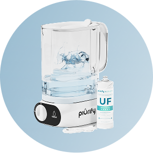 <p>Purify the tap with water filtration solutions</p>
