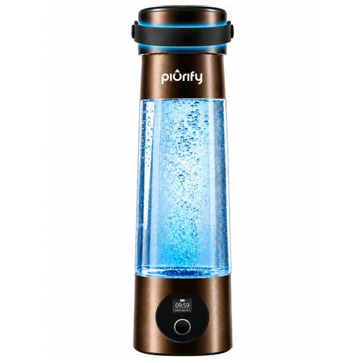 Hydrogenator® Bottle with Handle - Brown