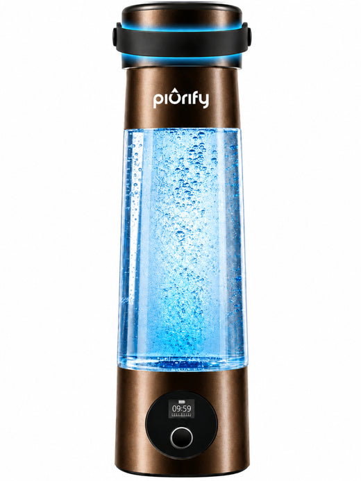 Hydrogenator® Bottle with Handle - Brown