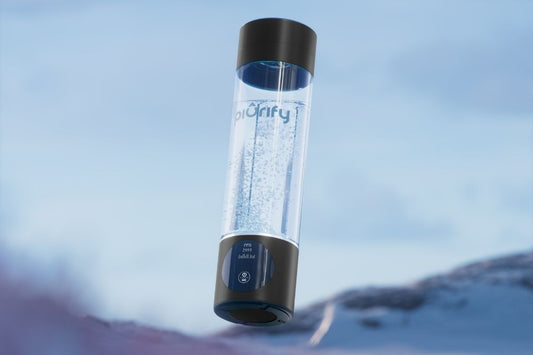 piurify hydrogen water bottle