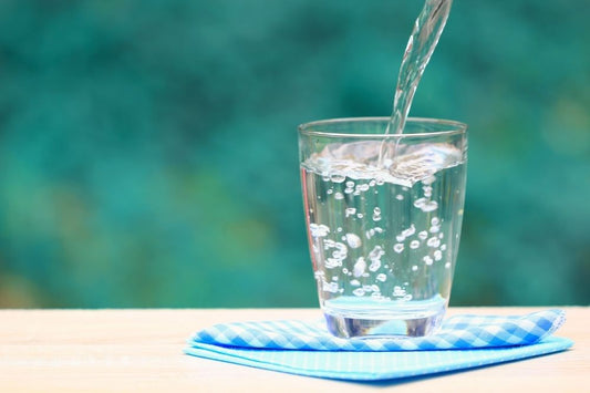 glass of hydrogen water