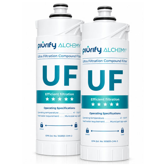 2-Pack UF Replacement For ALCHEMY® Electric Water Filter