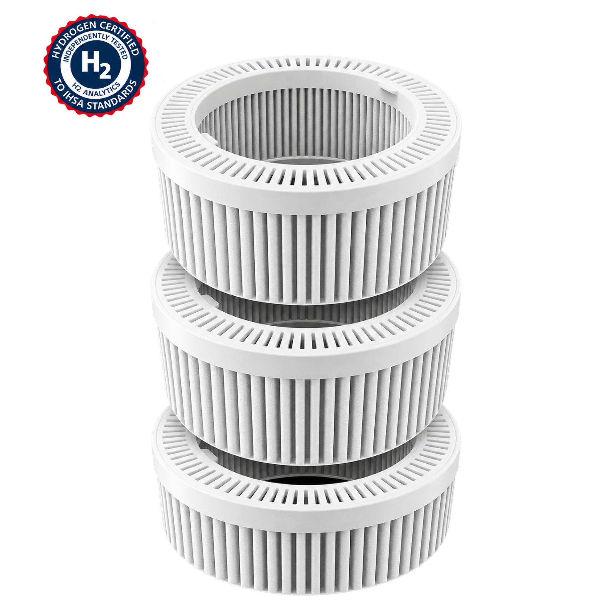 PIURIFY Calcium Sulfite Filters | 3-Pack for Hydrogen Pitcher