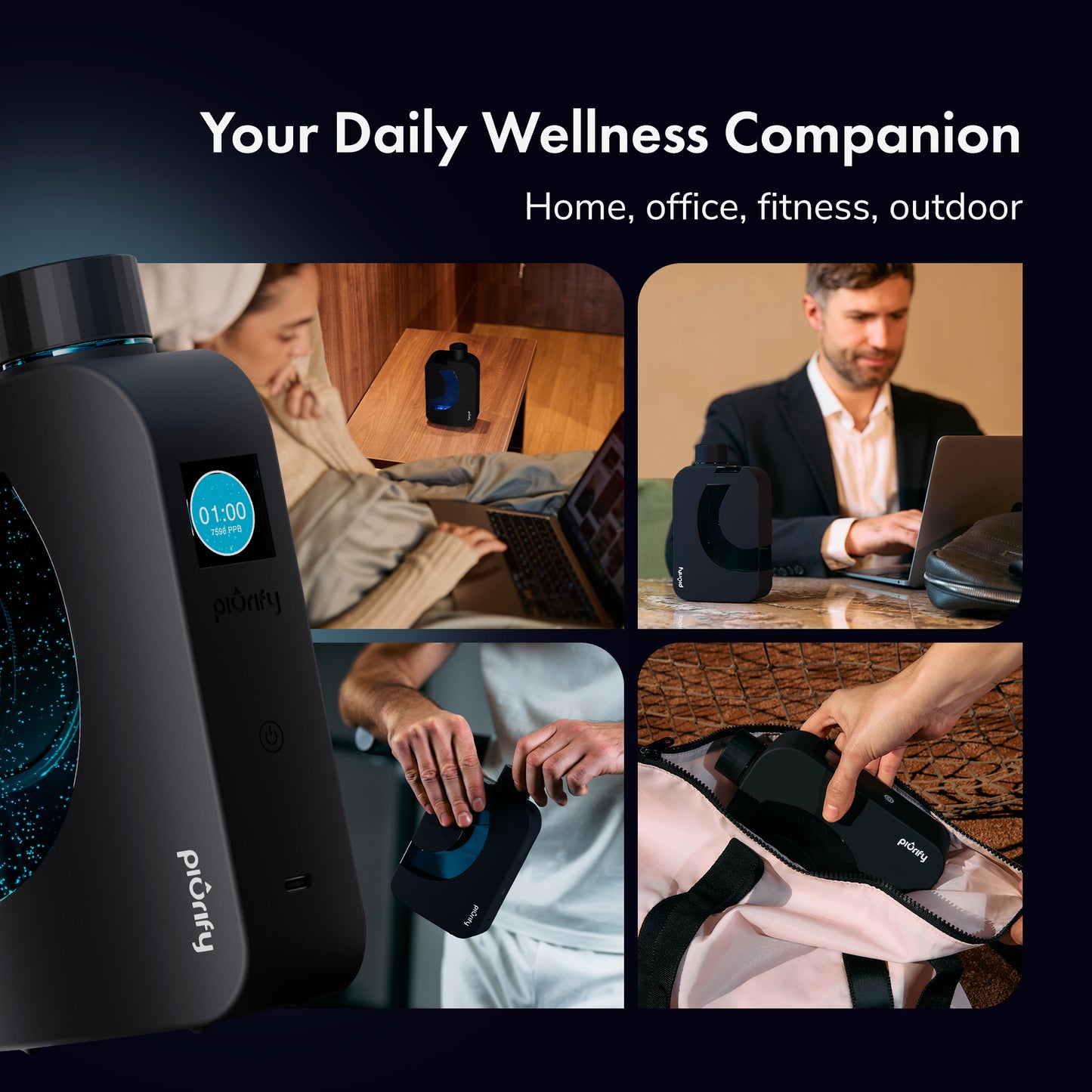 Hydrogenator® Flask - Black