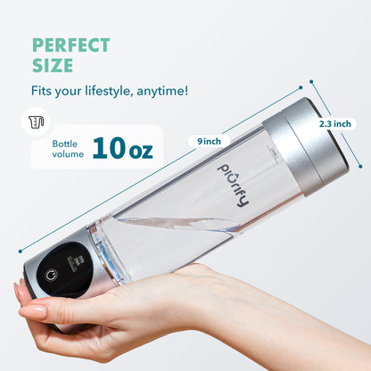 PIURIFY Hydrogenator® Bottle - Silver