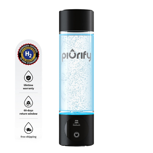 PIURIFY Hydrogenator® Bottle - Black
