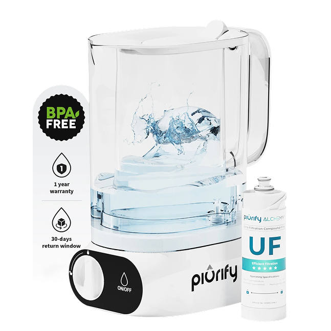 Alchemy® Electric Water Filter Pitcher