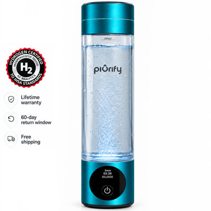 PIURIFY Hydrogenator® Hydrogen Water Bottle – 2-Pack
