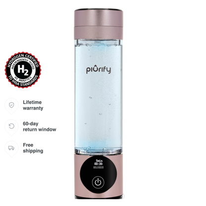 PIURIFY Hydrogenator® Hydrogen Water Bottle - Pink